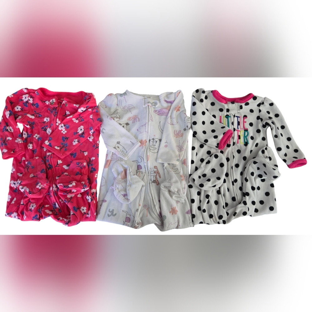 Baby pajamas. 9M bundle